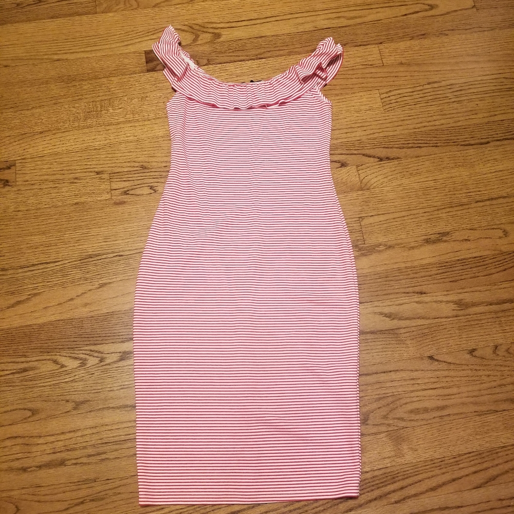 Zara open shoulders bodycon dress - Picture 5 of 7